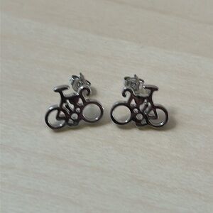 Bicycle Earrings